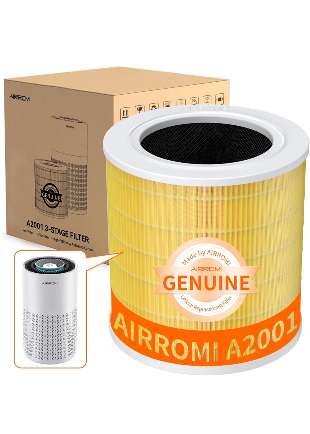 AIRROMI A2001 3-Stage Filter - New in Box - photo 4