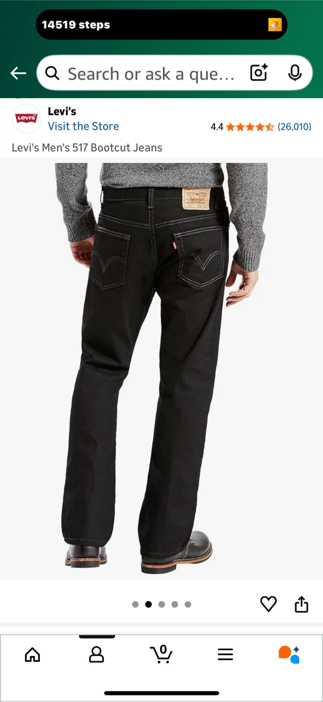 Levi's Men's 517 Bootcut Jeans