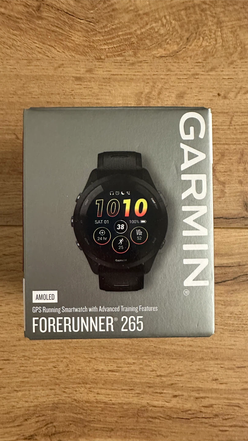 Garmin Forerunner 265 GPS Running Smartwatch - New in Box!