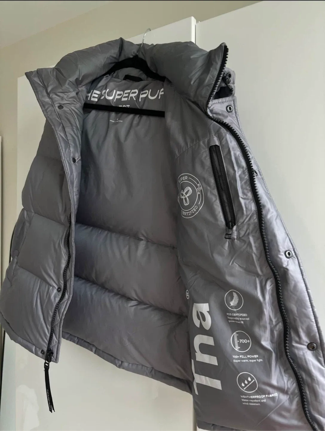 Tna The Super Puff Vest - Size L image indicator(4)