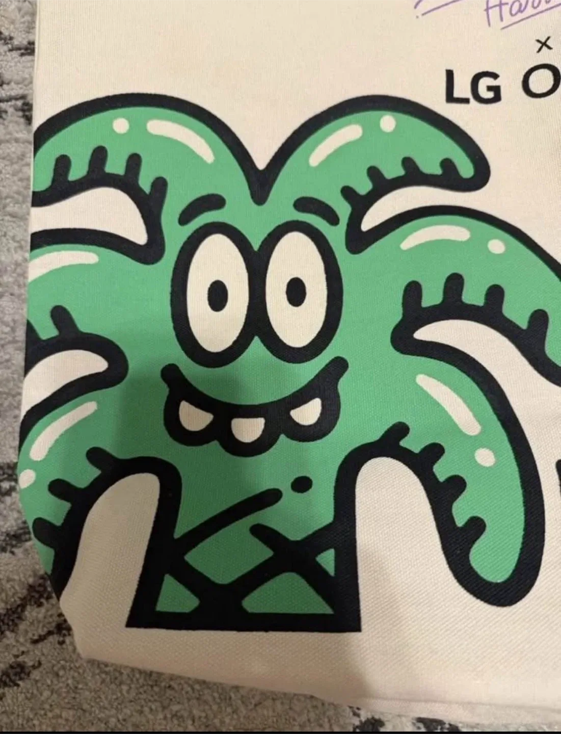 LG OLED x Steven Harrington Tote Bag image indicator(2)