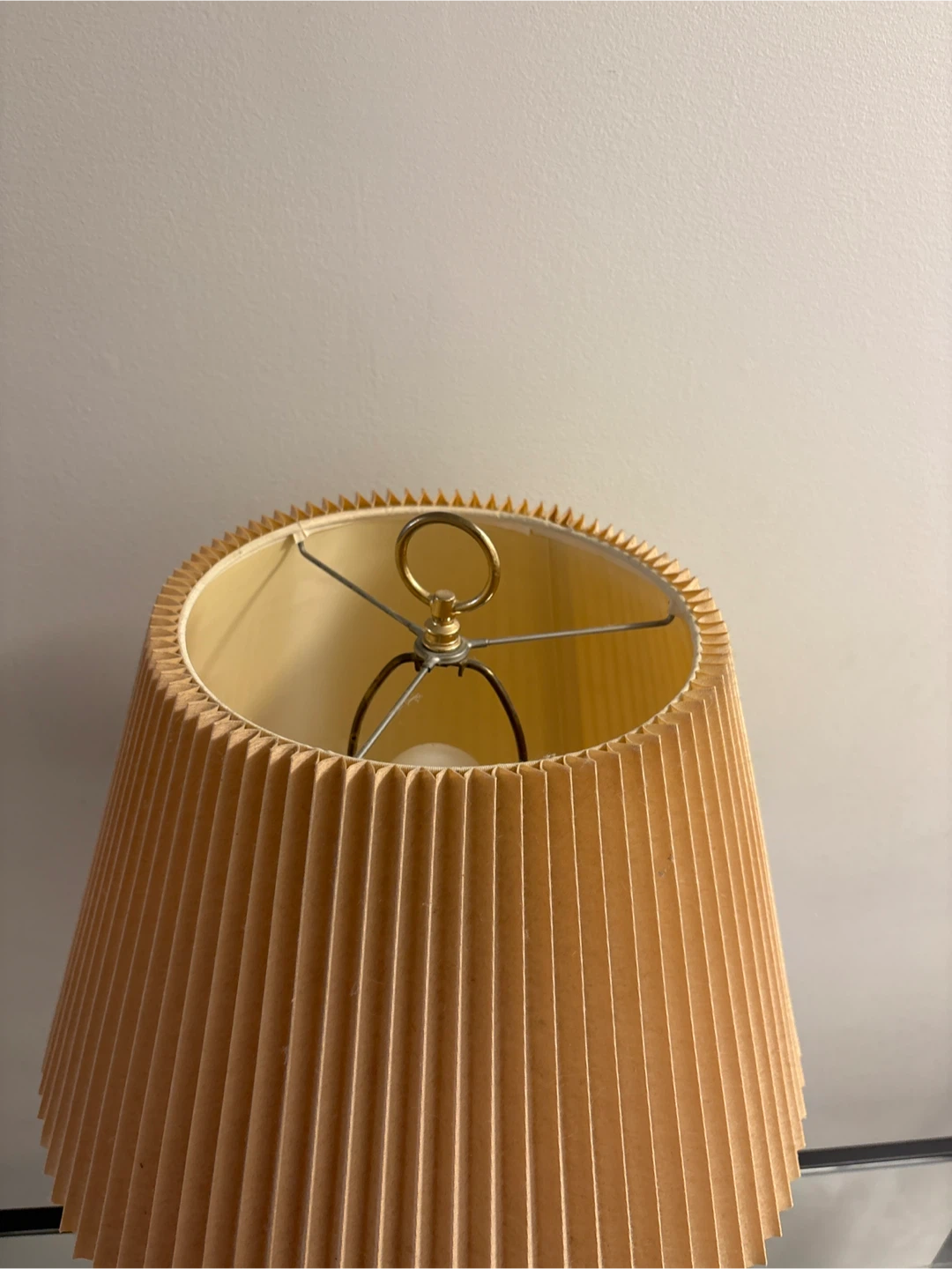 Vintage Solid Brass Table Lamp - photo 4