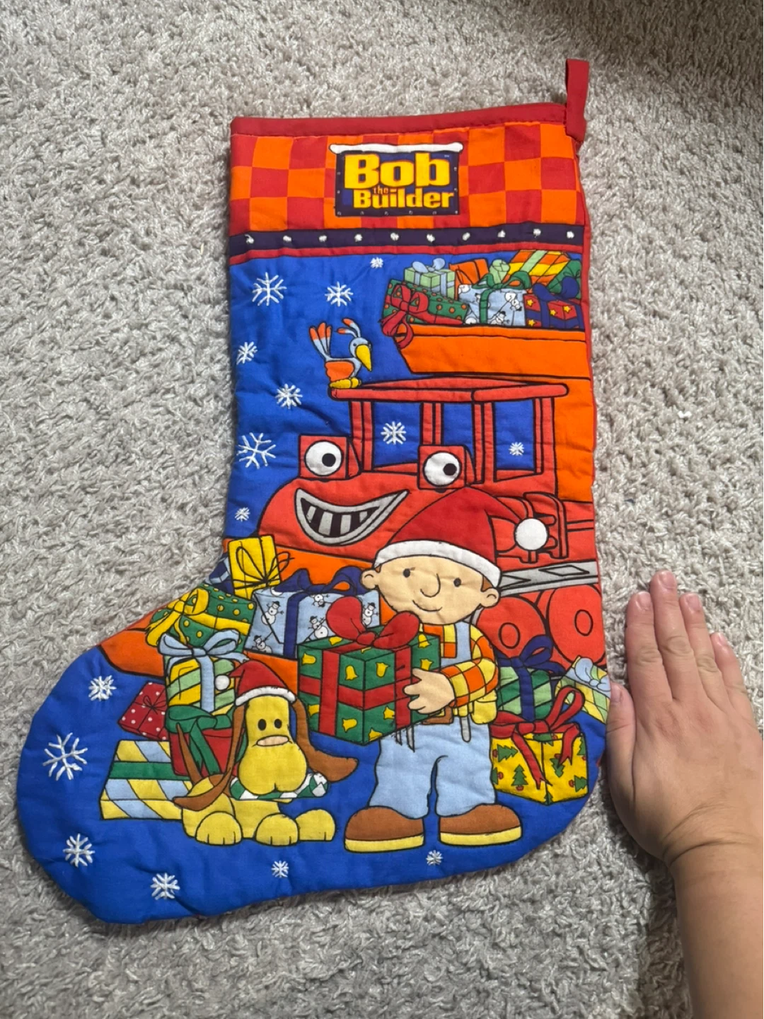 Vintage Bob the Builder Christmas Stocking - photo 2
