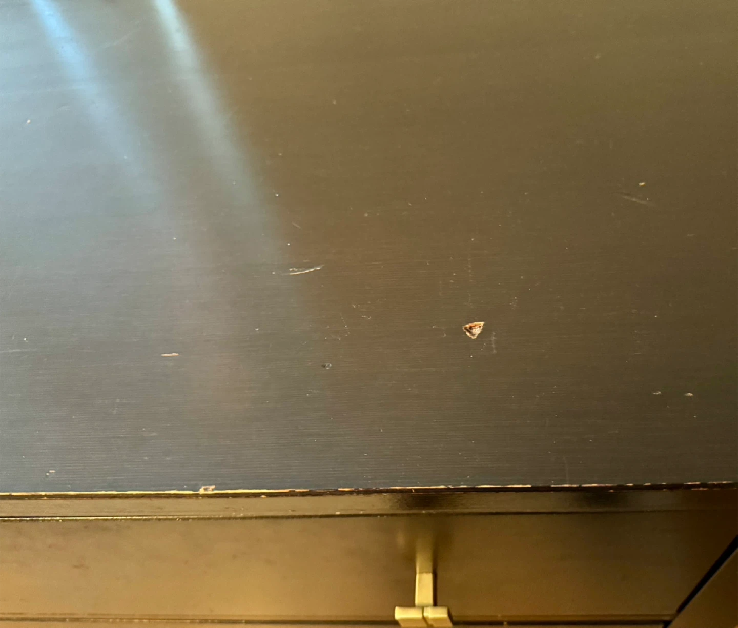 Black 3-Drawer Dresser - photo 3