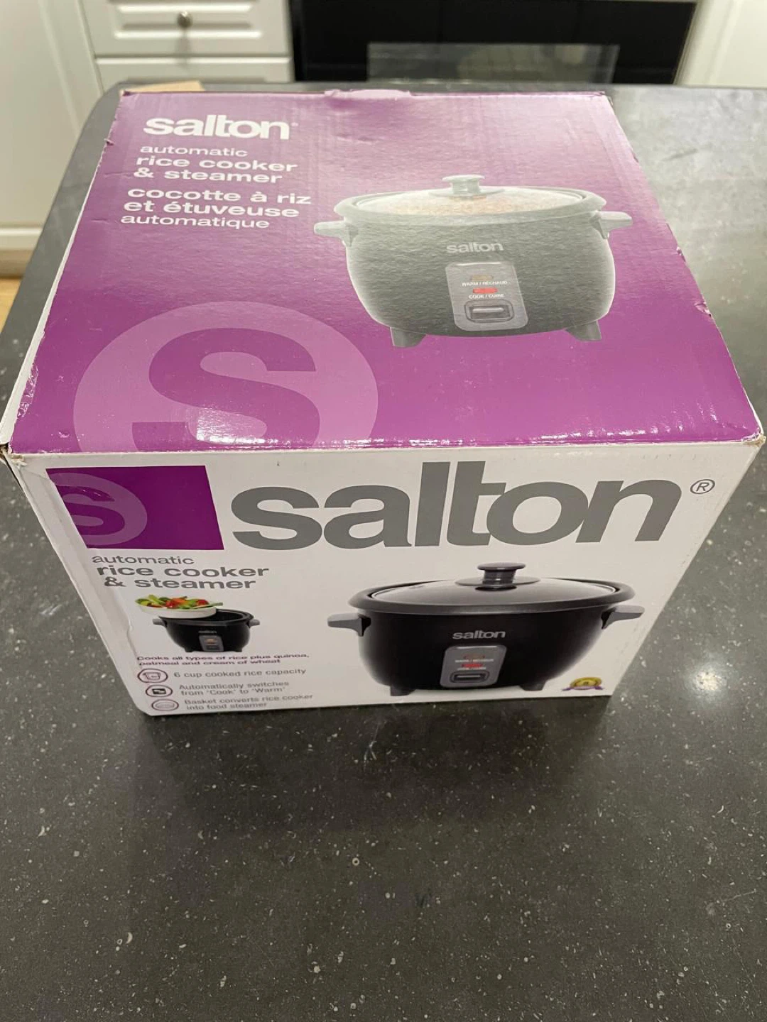 Salton Automatic Rice Cooker & Steamer