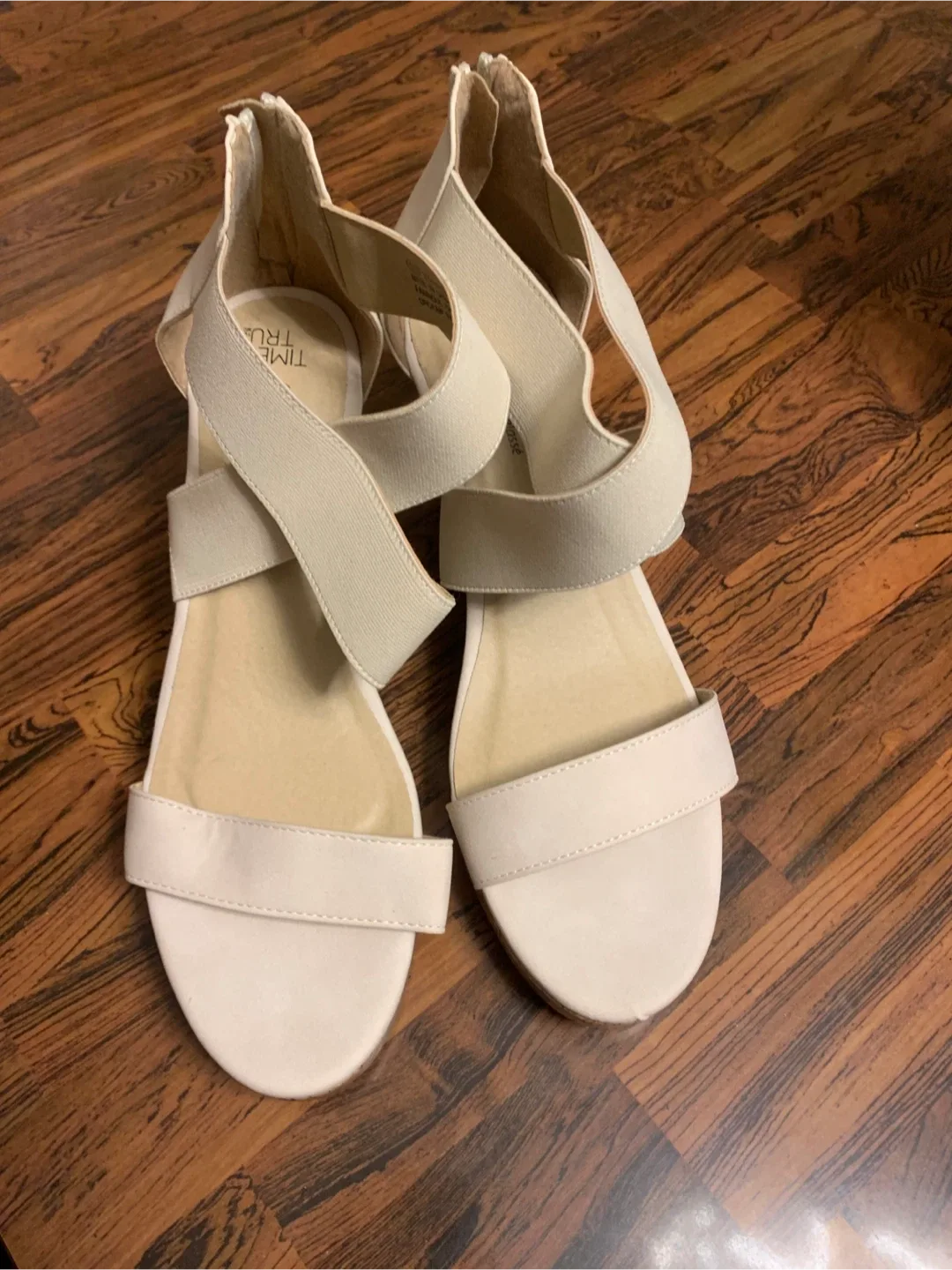 Time and Tru Wedge Sandals - Size 10 image indicator(2)