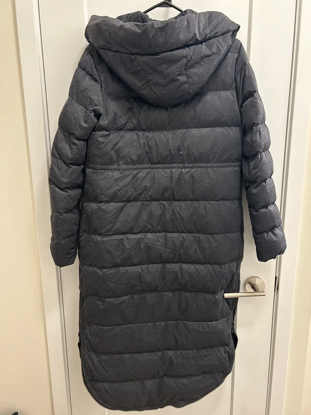 🧡Long White Duck Down Puffer Coat - Super Warm! 🧡 image indicator(2)