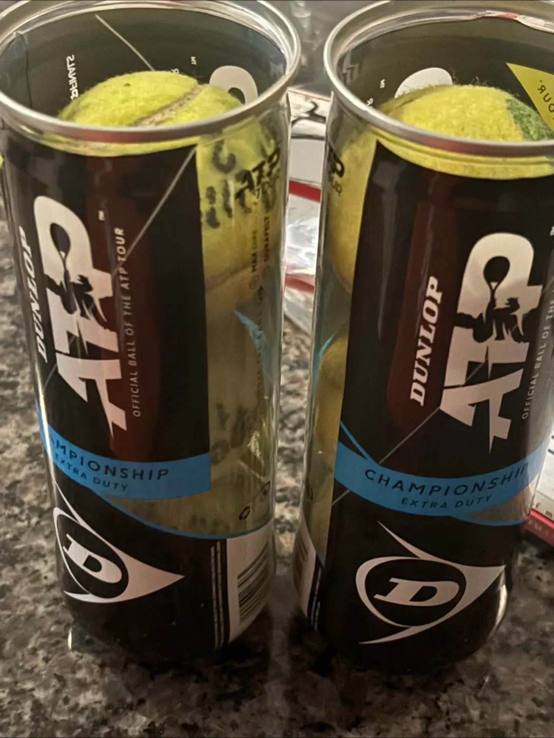 Dunlop ATP Championship Extra Duty Tennis Balls