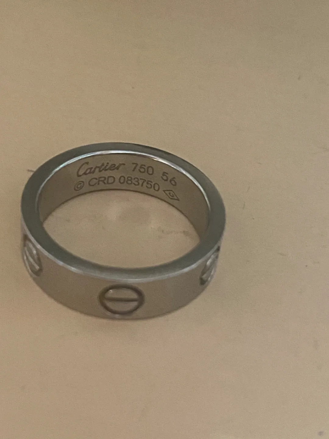 Cartier love ring size 7 image indicator(6)