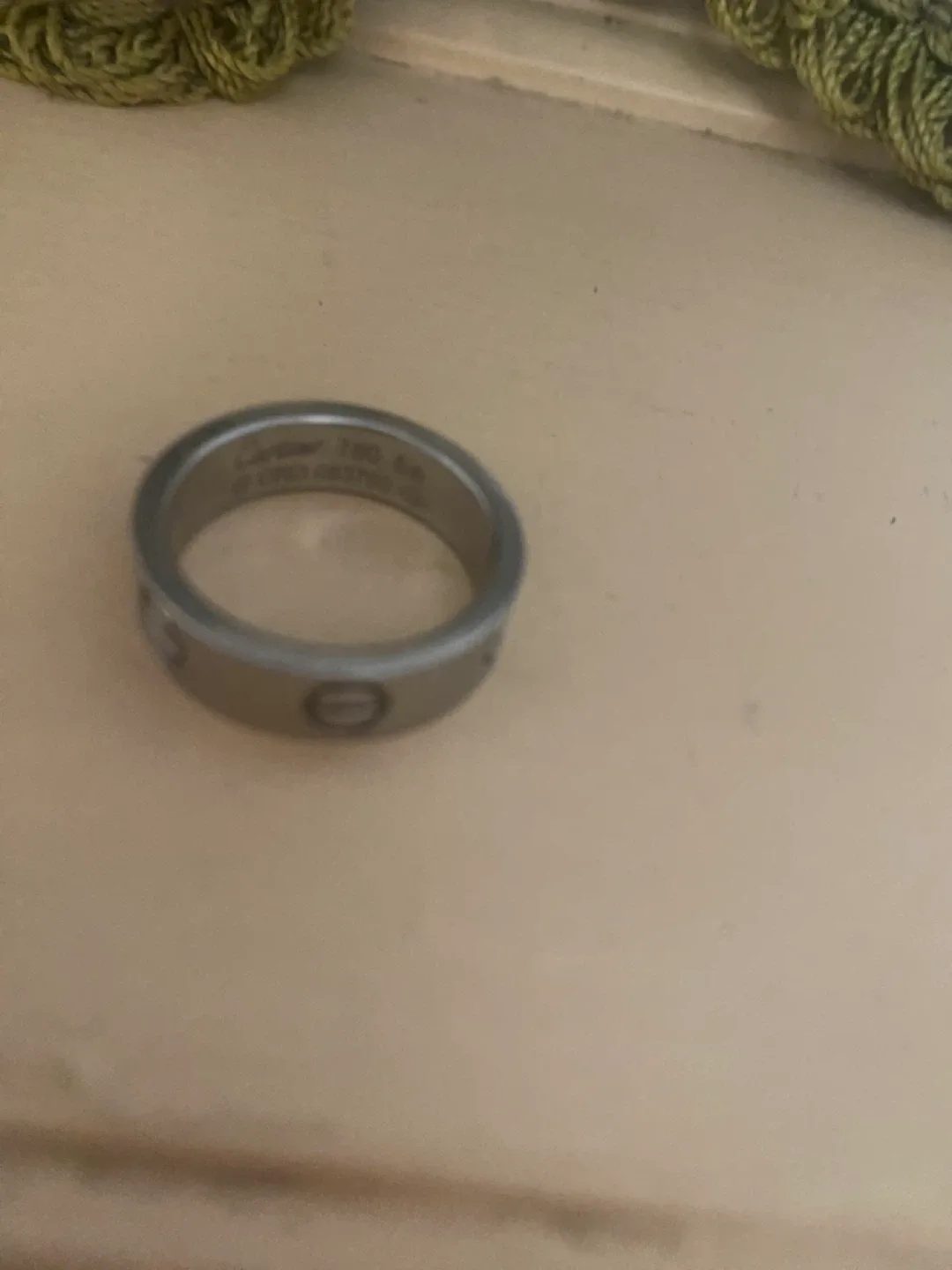 Cartier love ring size 7 image indicator(7)