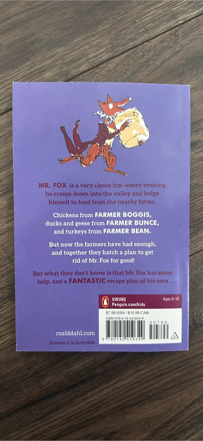 Fantastic Mr Fox by Roald Dahl image indicator(2)