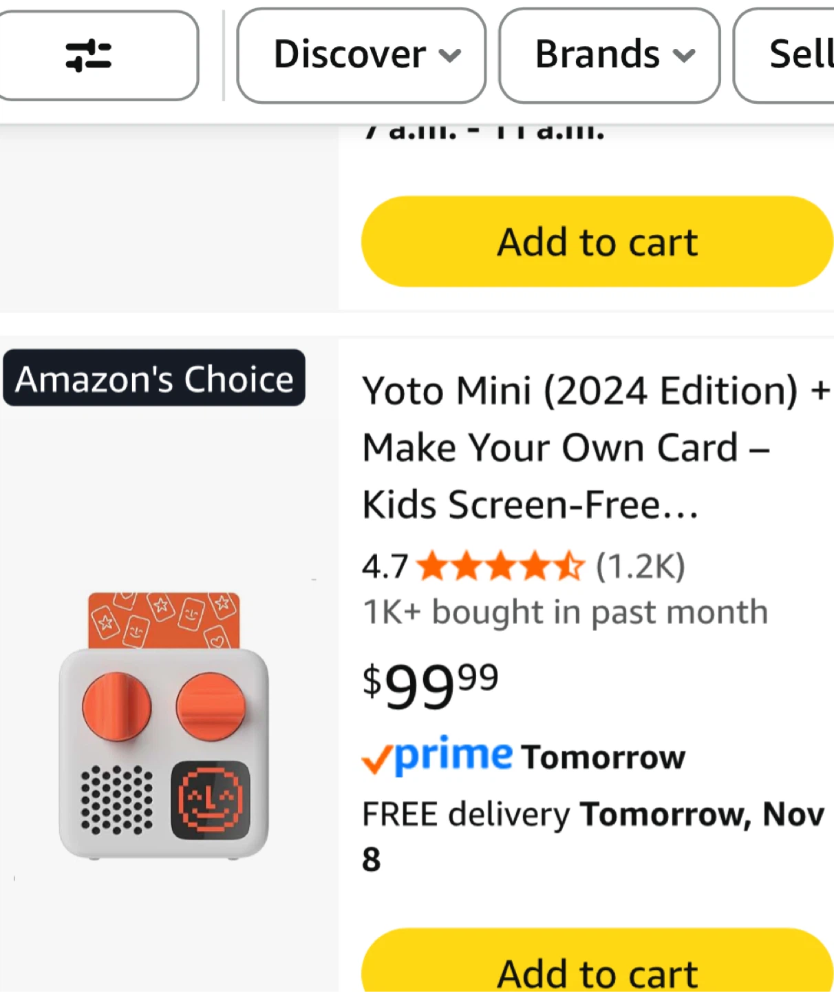 Yoto Mini (2024 Edition) Kids Audio Player