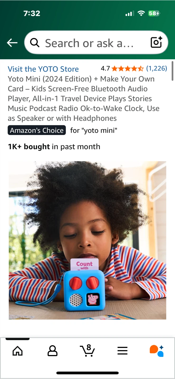 Yoto Mini (2024 Edition) Kids Audio Player - photo 4