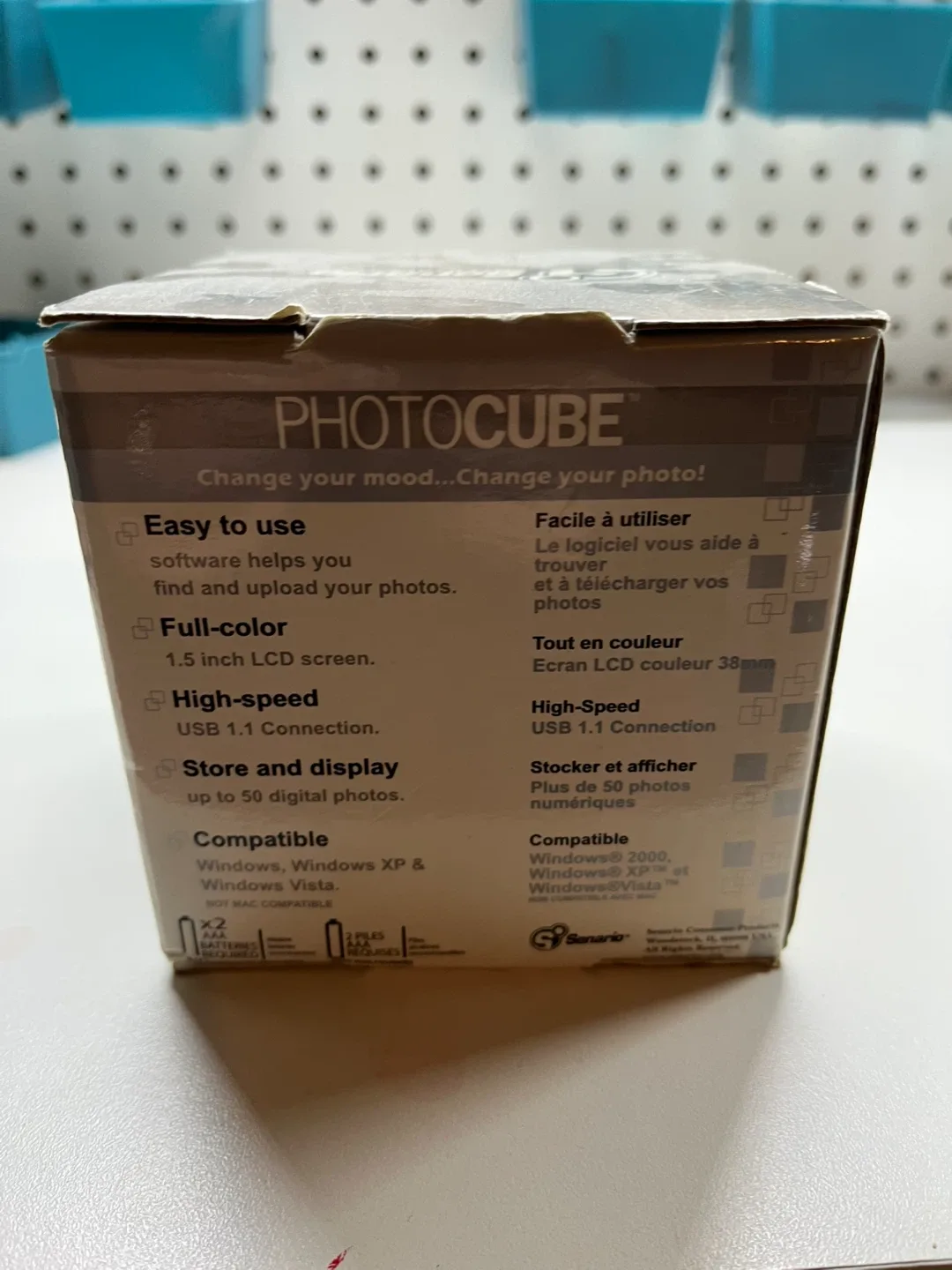 PhotoCube Digital Photo Frame - Black image indicator(2)
