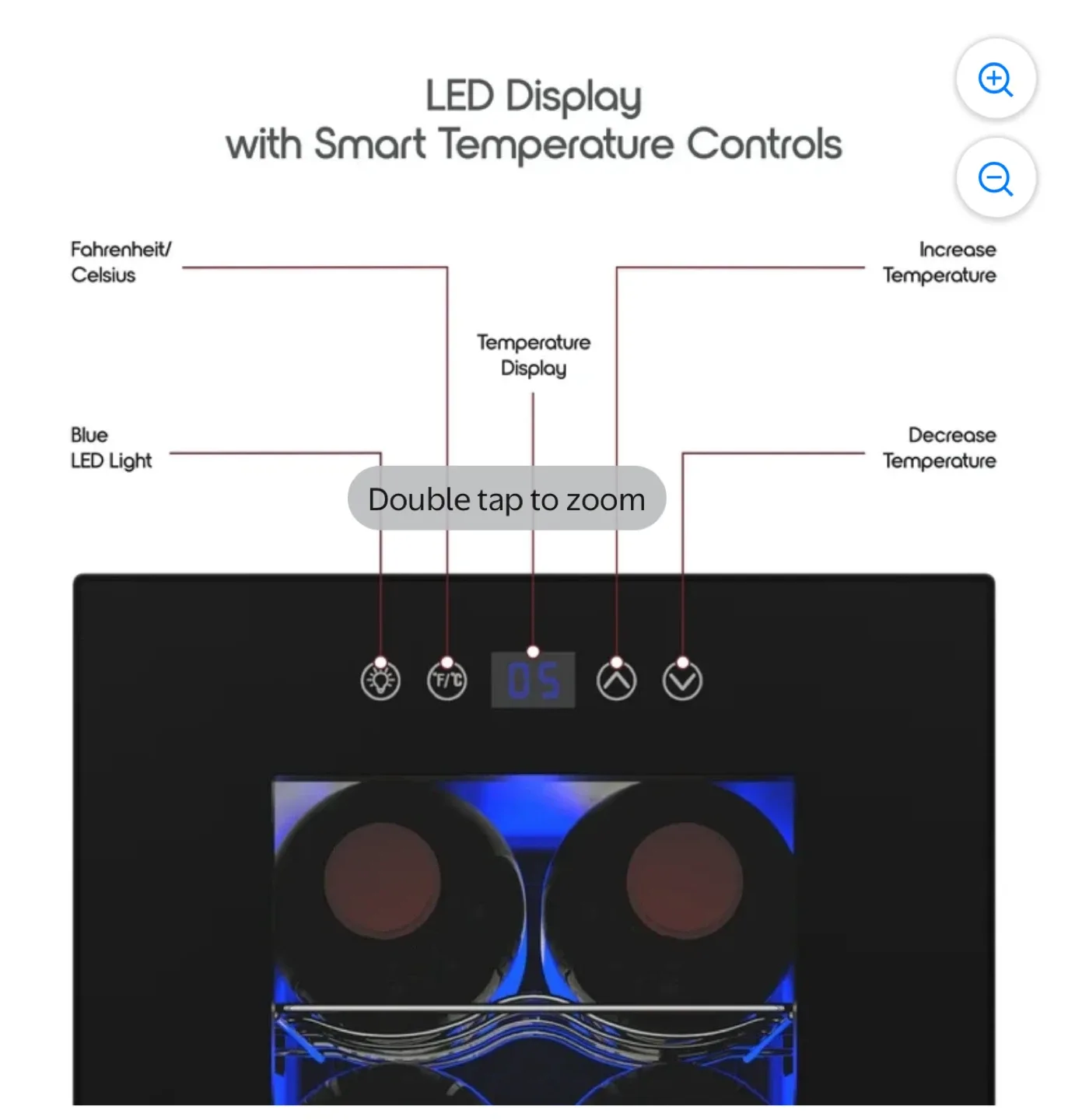 ionchill 6-Bottle Wine Cooler image indicator(4)