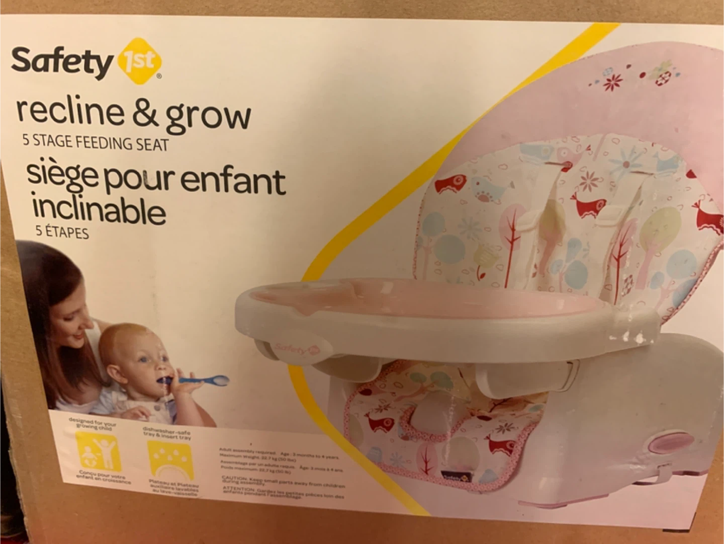 Safety 1st Recline & Grow 5-Stage Feeding Seat