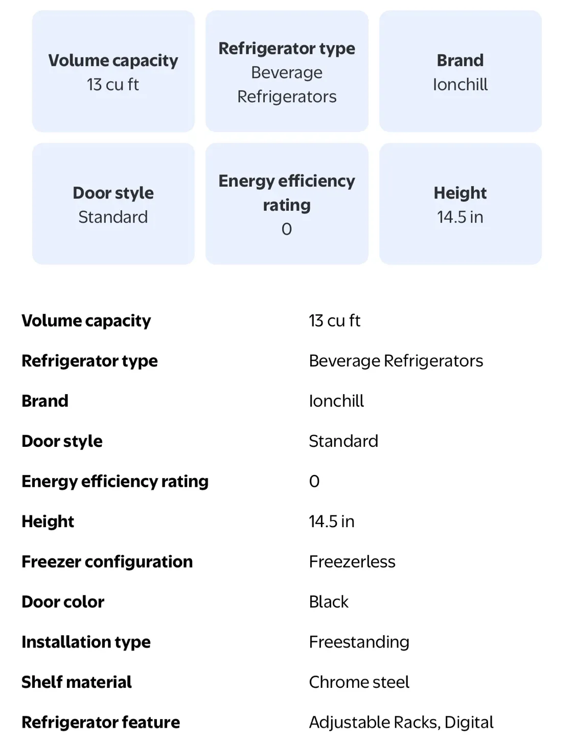 ionchill 6-Bottle Wine Cooler image indicator(5)