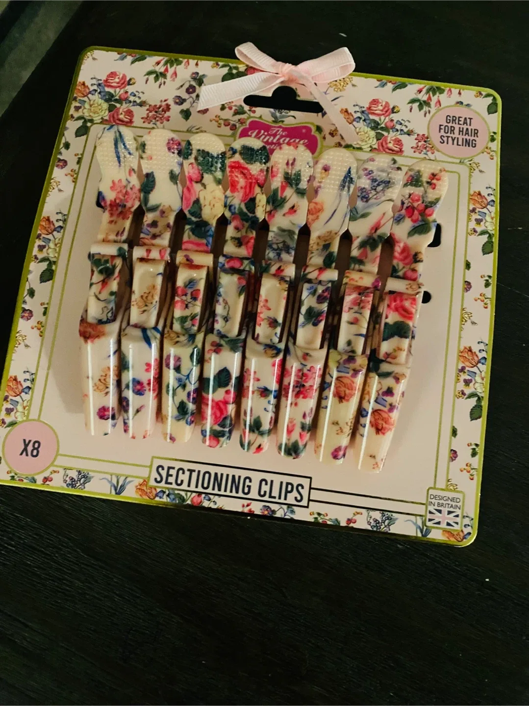 New (Unused) Set of 8 pcs Sectioning Clips thumbnail