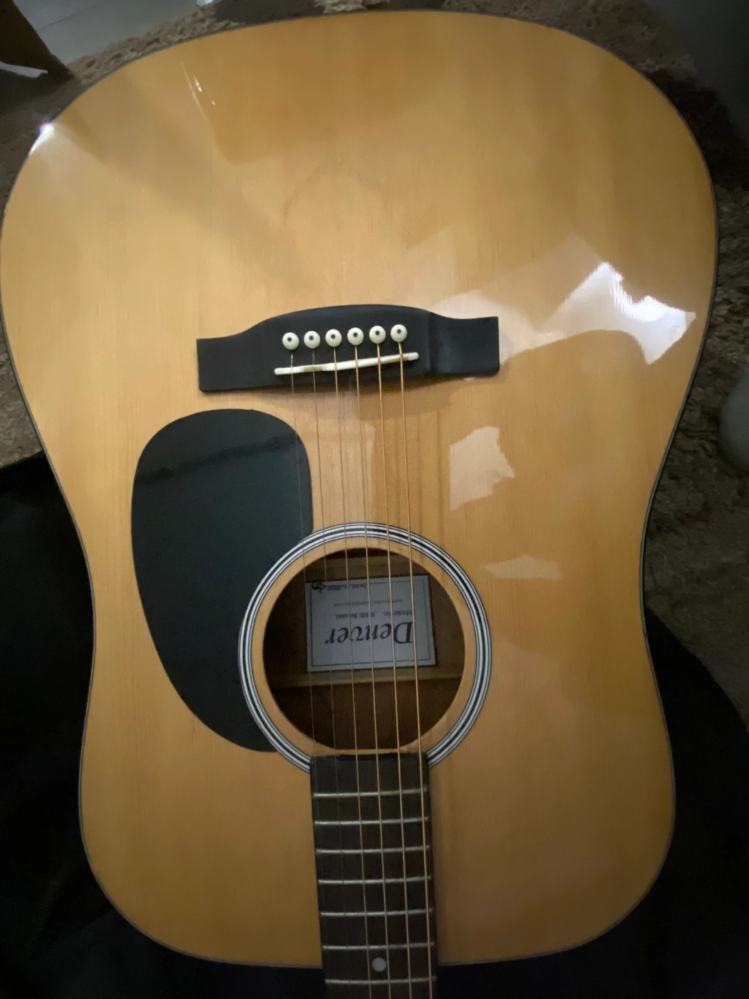 Denver DD44S-Natural Acoustic Guitar - photo 5