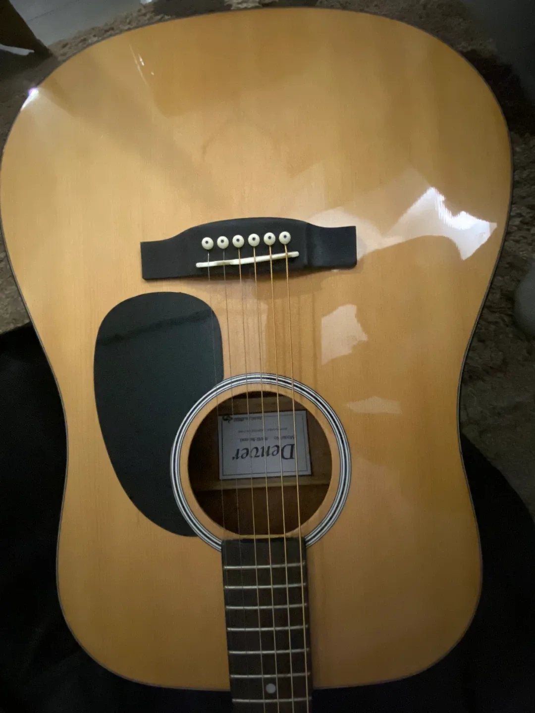 Denver DD44S-Natural Acoustic Guitar image indicator(5)