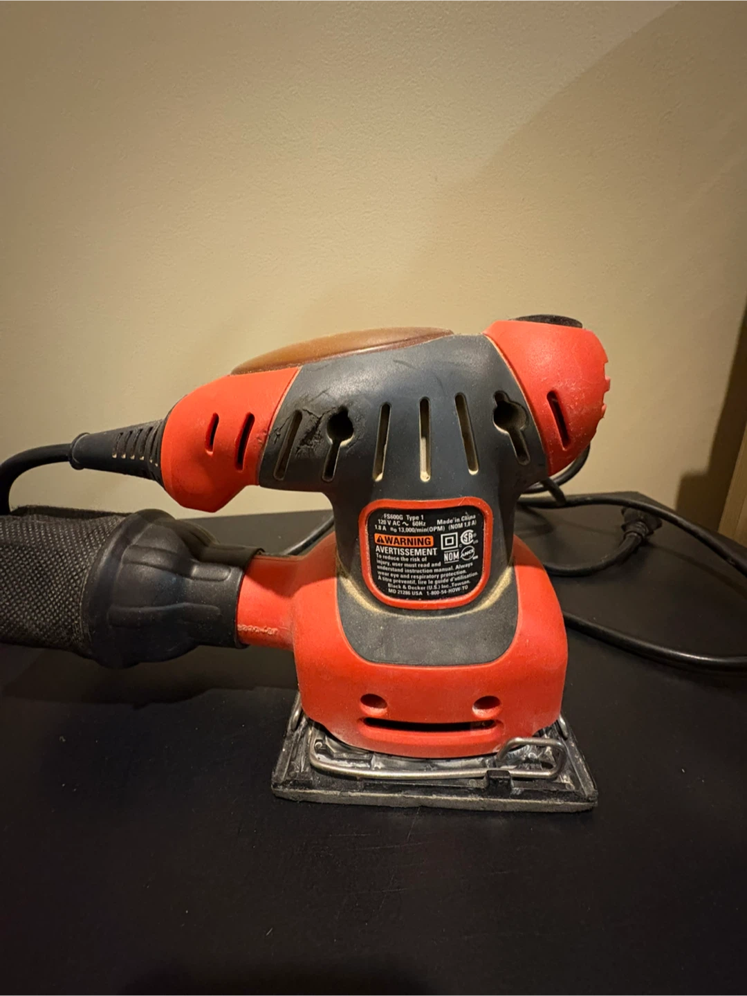Black+Decker FS900 Type 1 Sander
