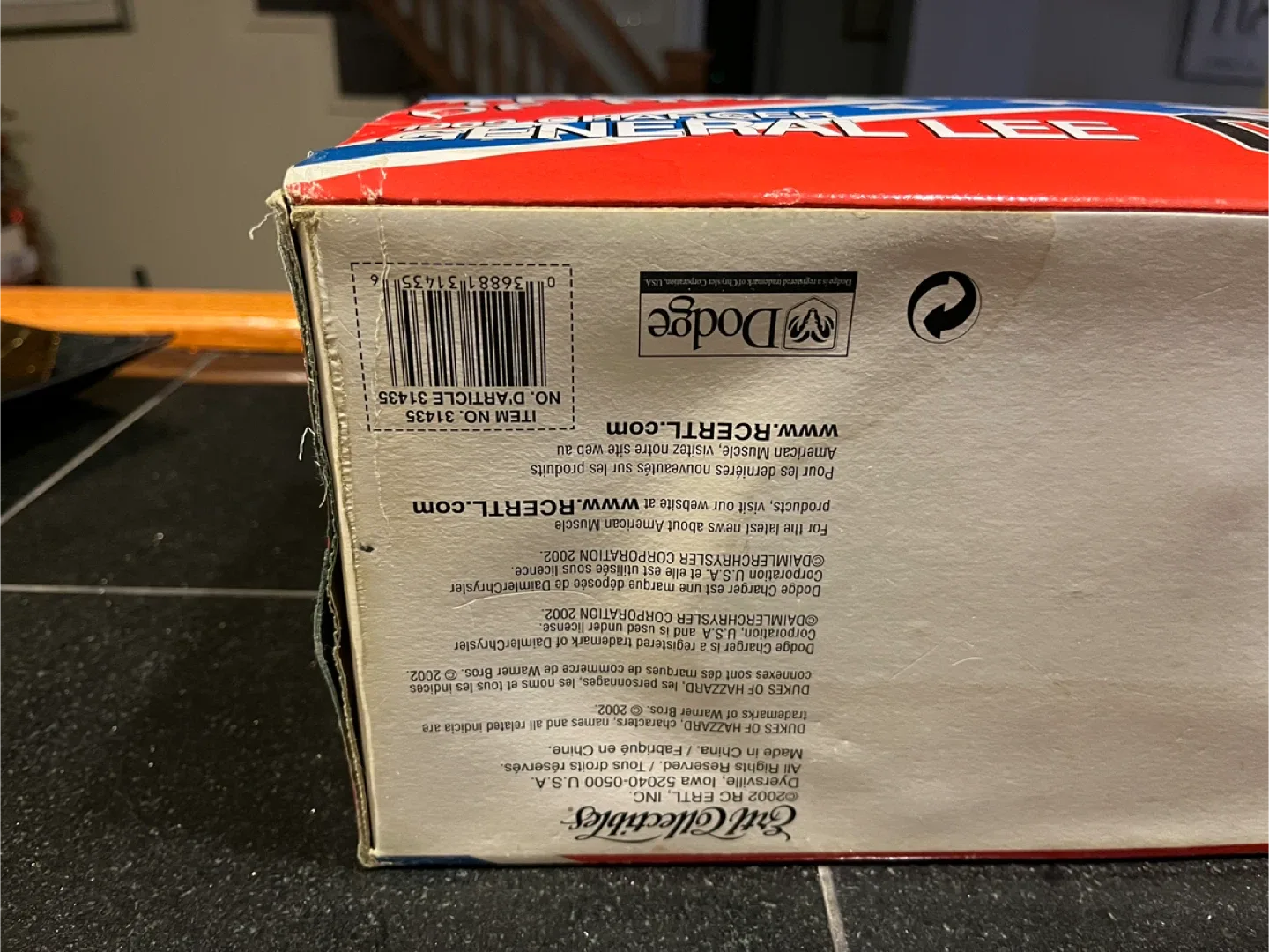 Dukes of Hazzard 1969 Charger General Lee 1:18 Scale Die Cast image indicator(6)