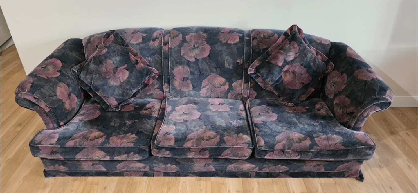 Free family couch - photo 2