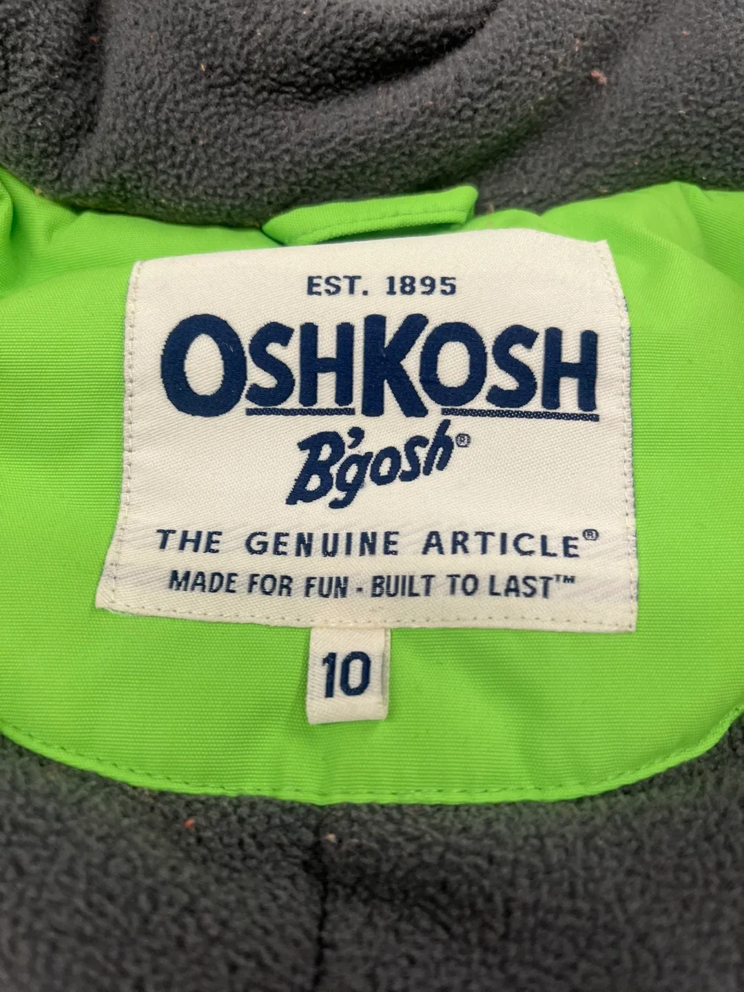 OshKosh B'gosh Kids Winter Coat Size 10 image indicator(3)