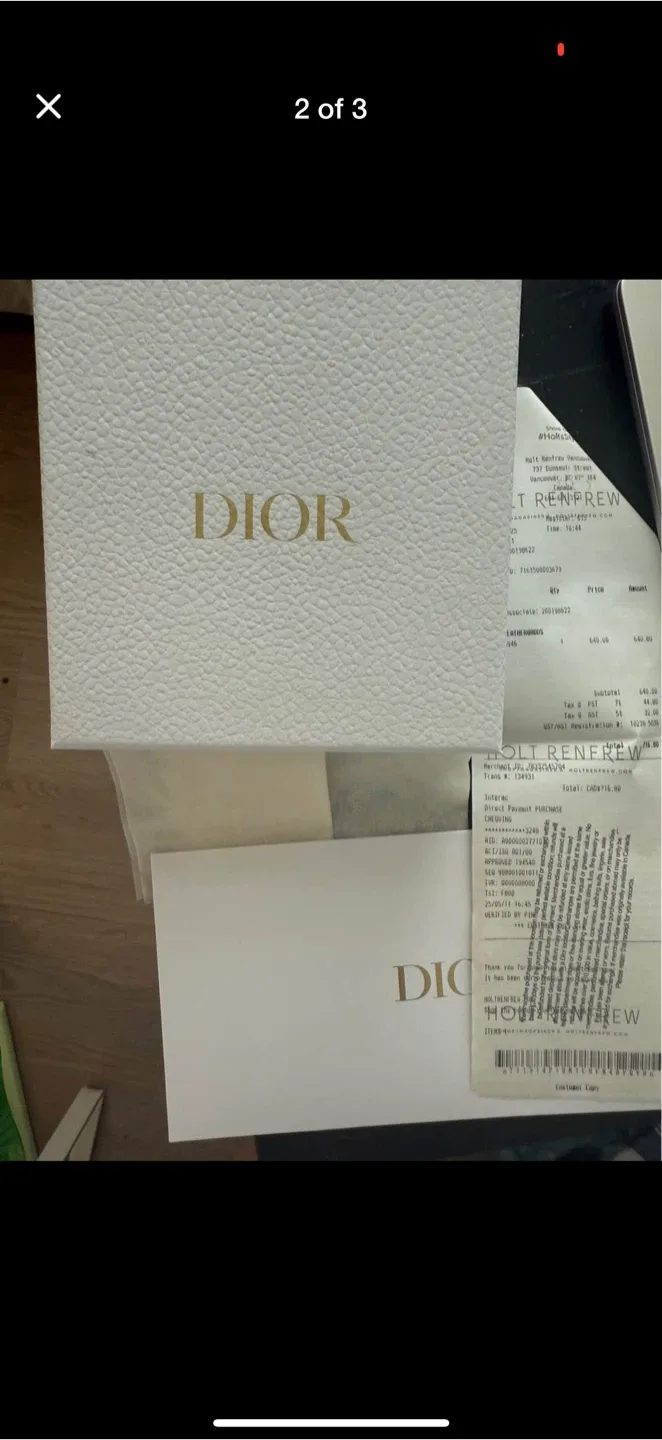Christian Dior Oblique Card Holder image indicator(3)
