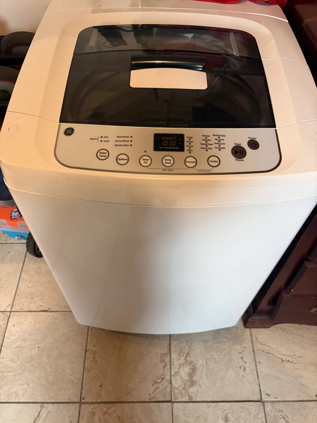 GE Top Load Washing Machine
