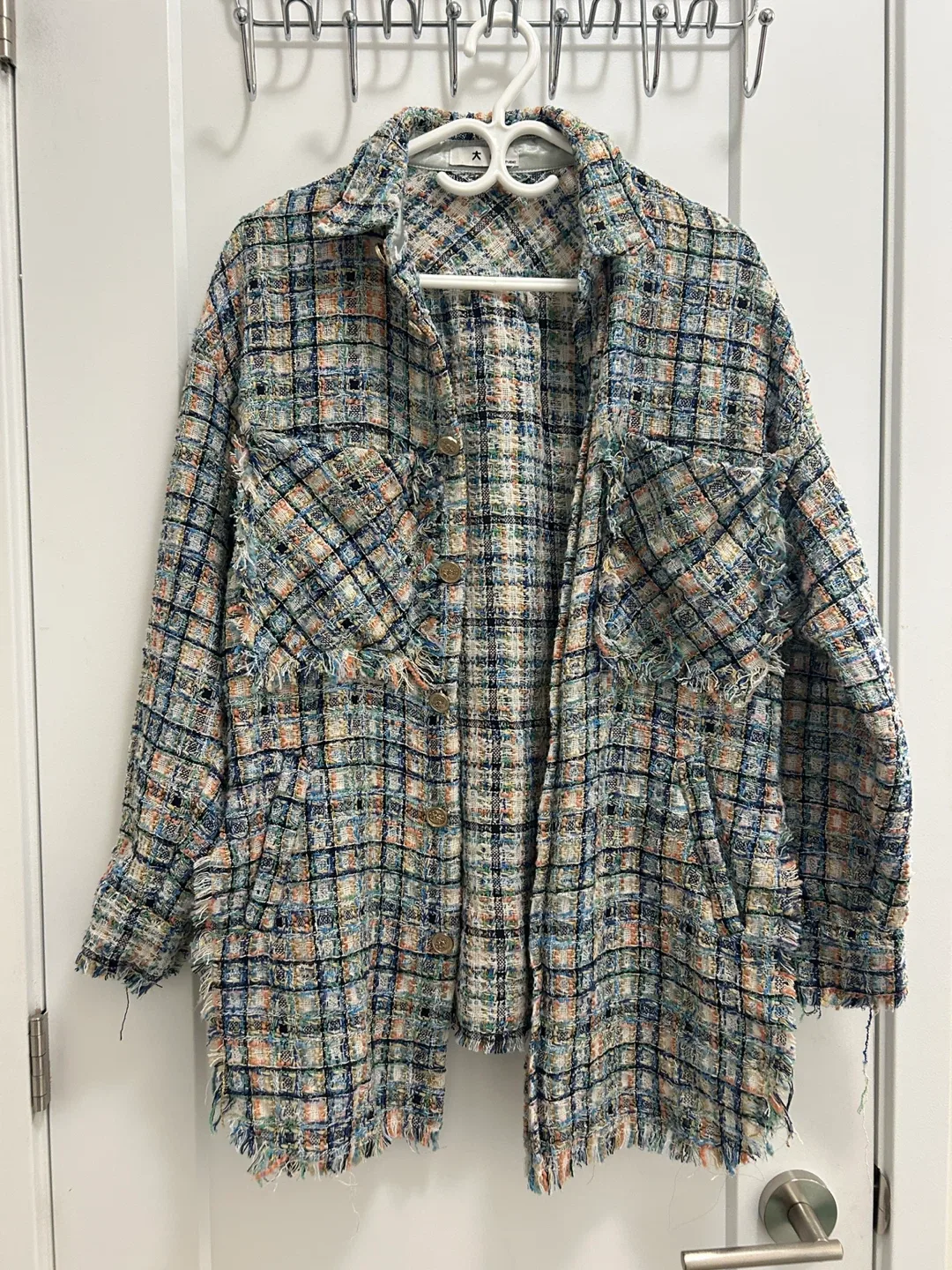 ✨Chic Chanel Style Tweed Jacket image indicator(2)