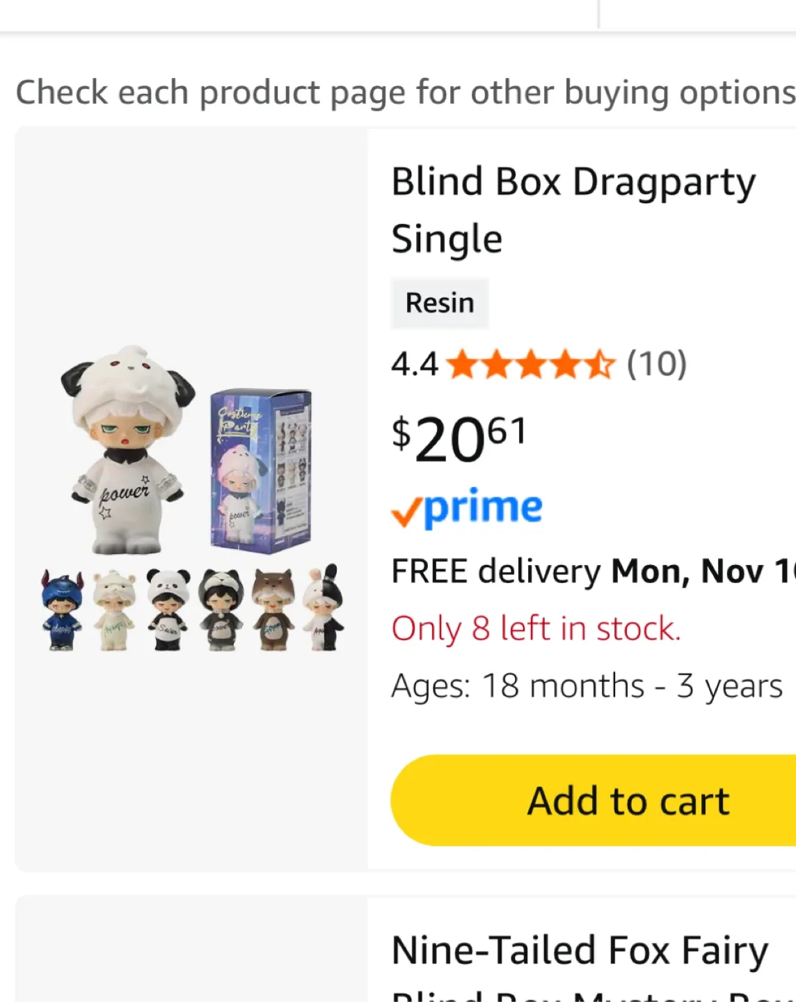 Costume Party Blind Box Figure- for both image indicator(3)