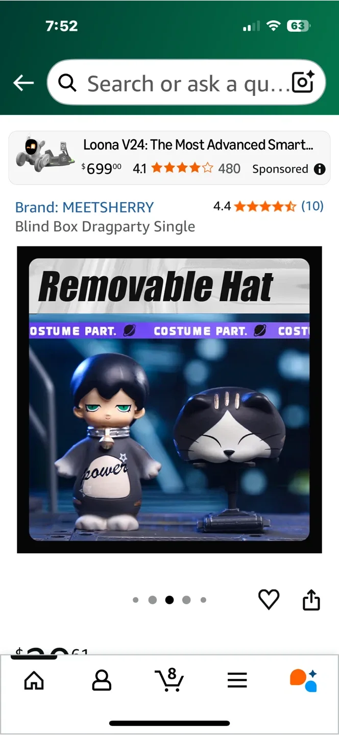 Costume Party Blind Box Figure- for both image indicator(6)