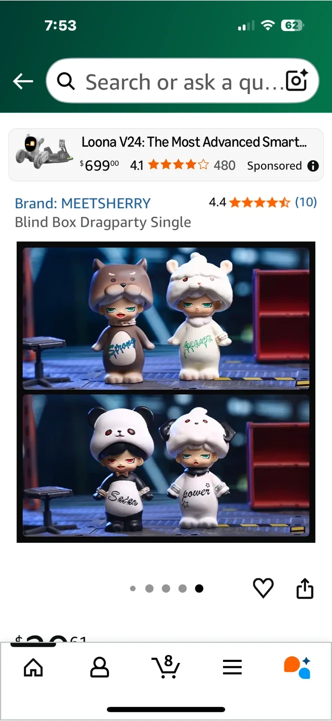 Costume Party Blind Box Figure- for both image indicator(9)