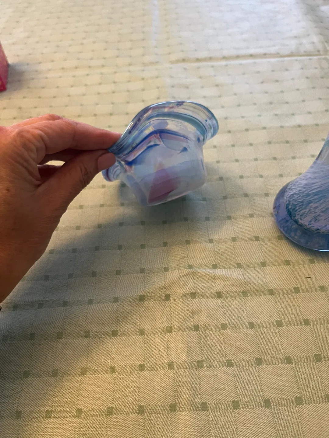 Glass mini vase & tealight holder image indicator(3)