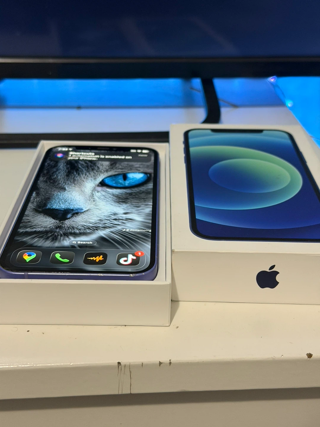Purple iPhone 12