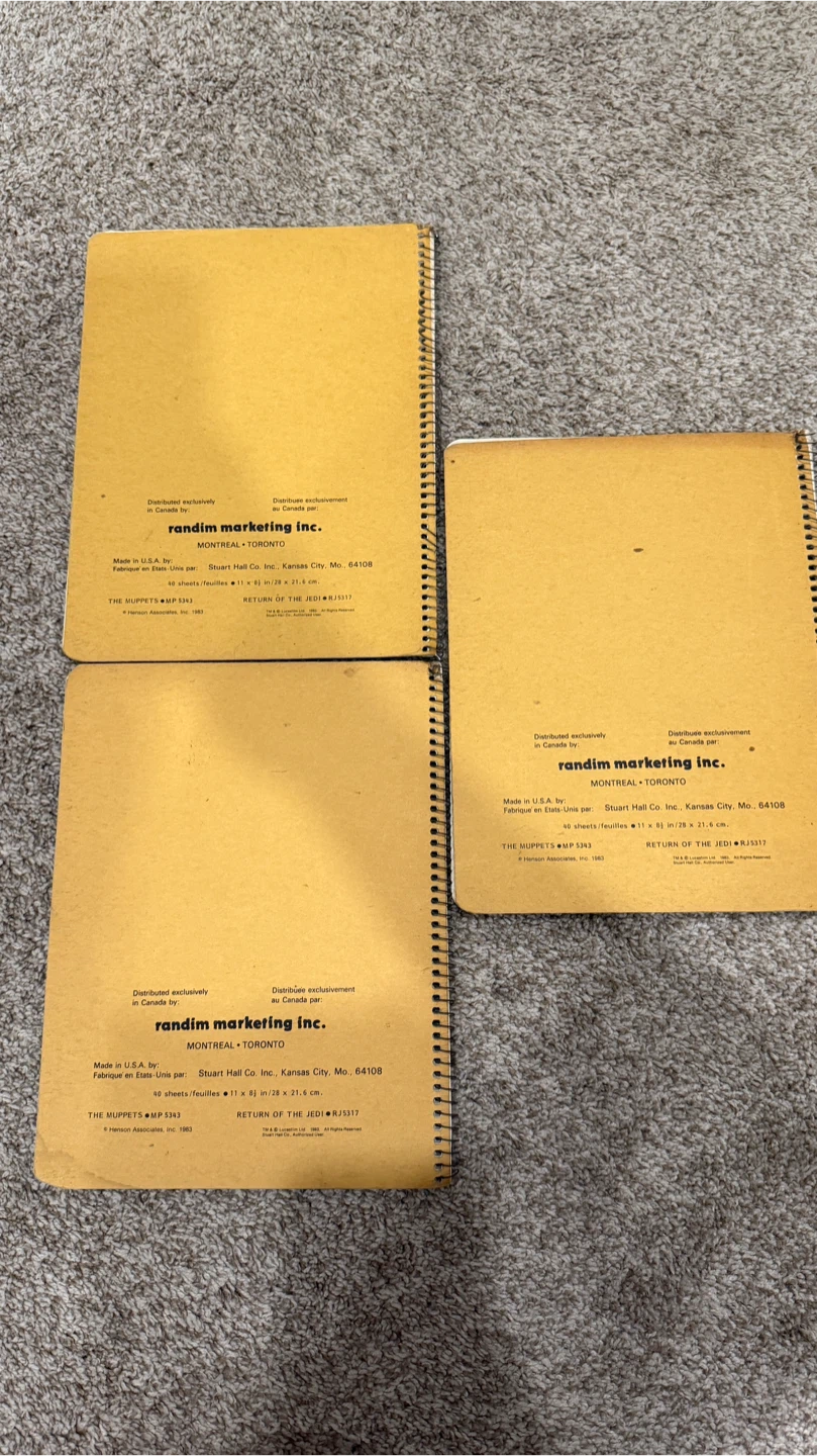 Star Wars: Return of the Jedi Notebooks - Set of 3 - photo 3
