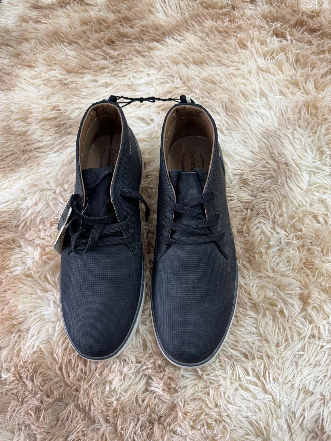 George Men's Black Chukka Boots - Size 11 (New) image indicator(3)