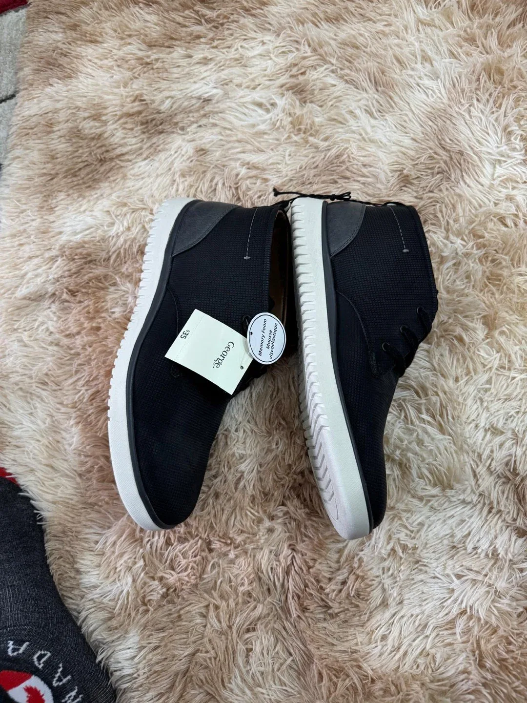 George Men's Black Chukka Boots - Size 11 (New) image indicator(6)