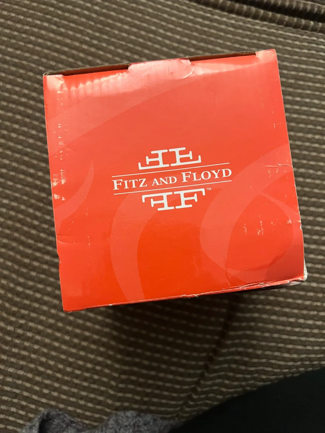 Fitz and Floyd 5.25" Crystal Ornament Ball New in Box image indicator(2)