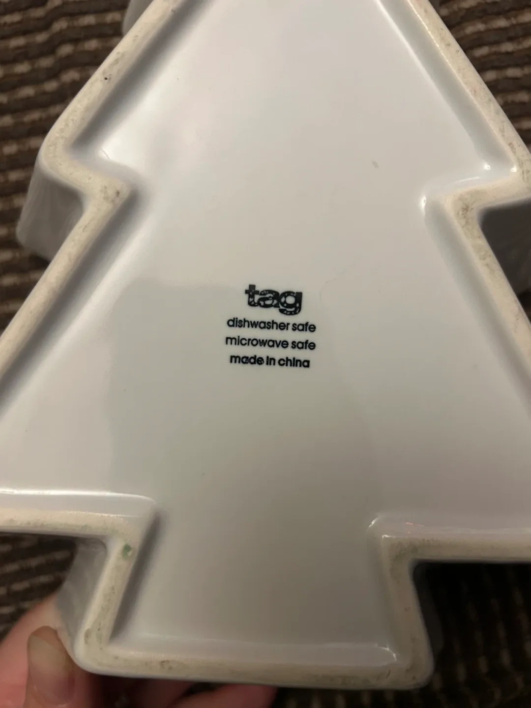 Tag Christmas Tree Serving Dish image indicator(4)