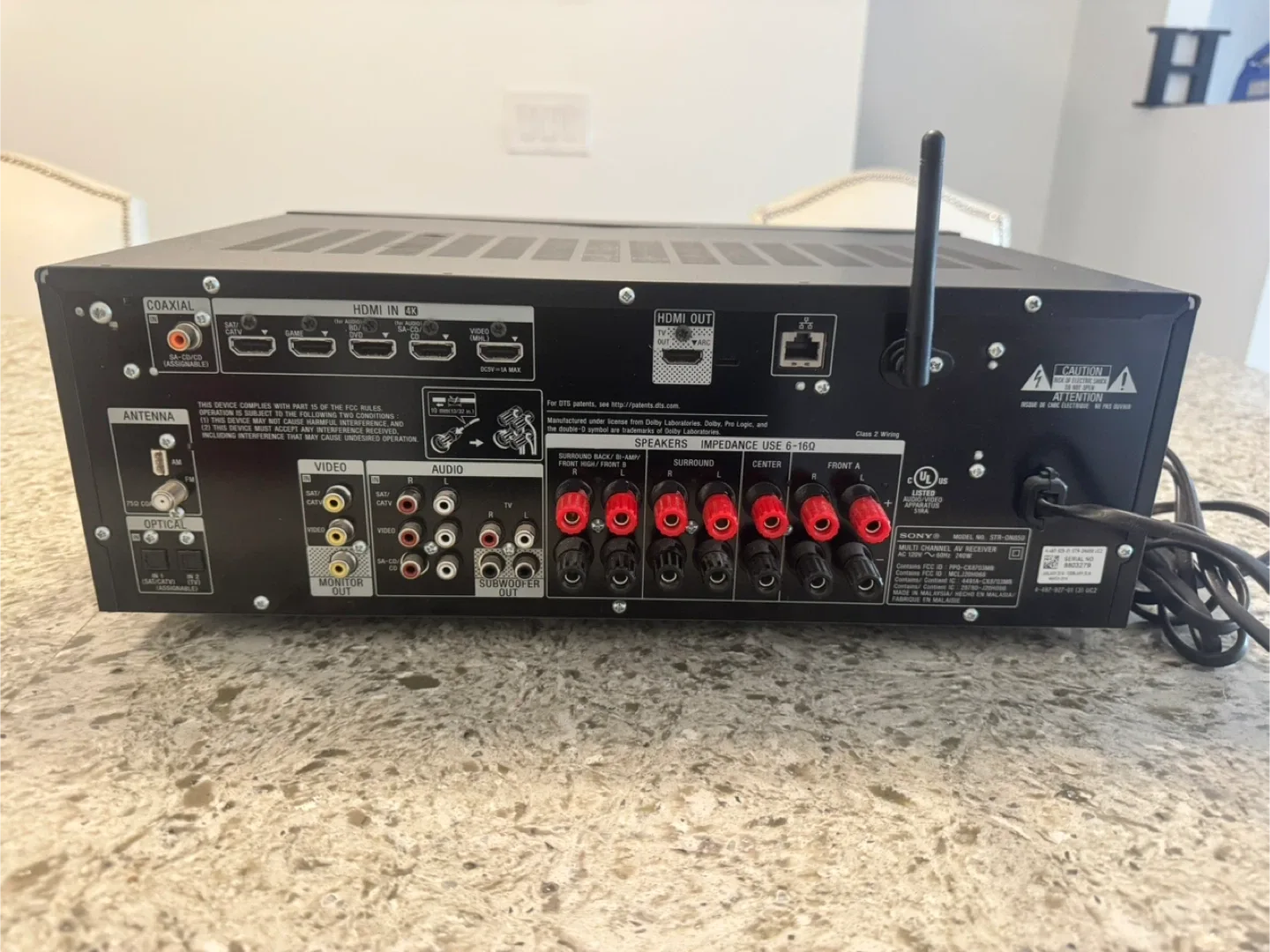 Sony STR-DN850 Multi Channel AV Receiver image indicator(3)