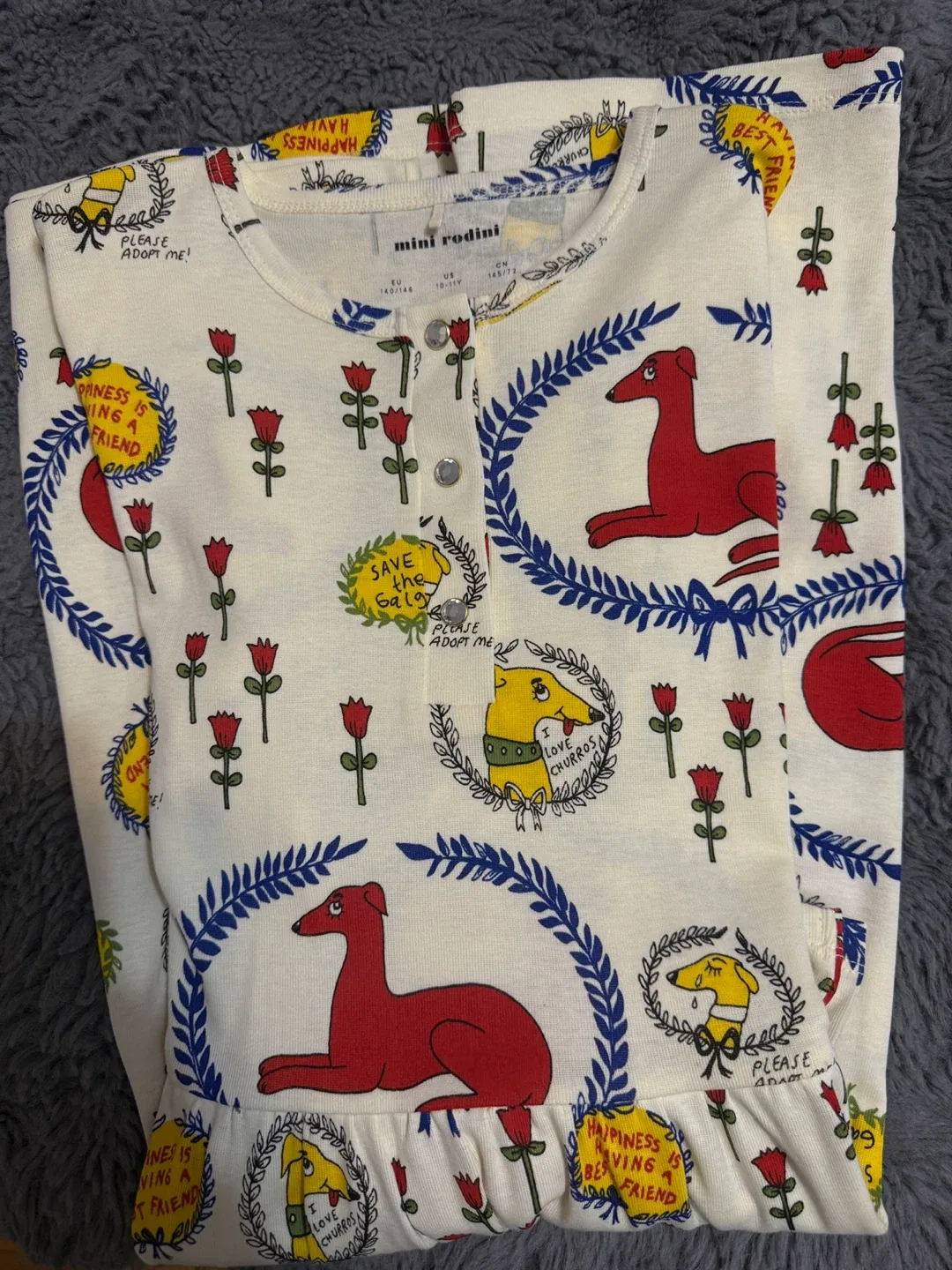 Mini Rodini Dress - Size 10-11Y image indicator(7)