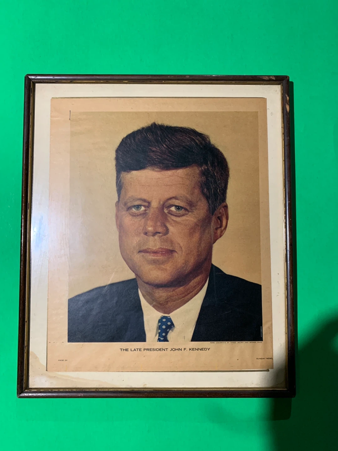 John F. Kennedy Framed Print
