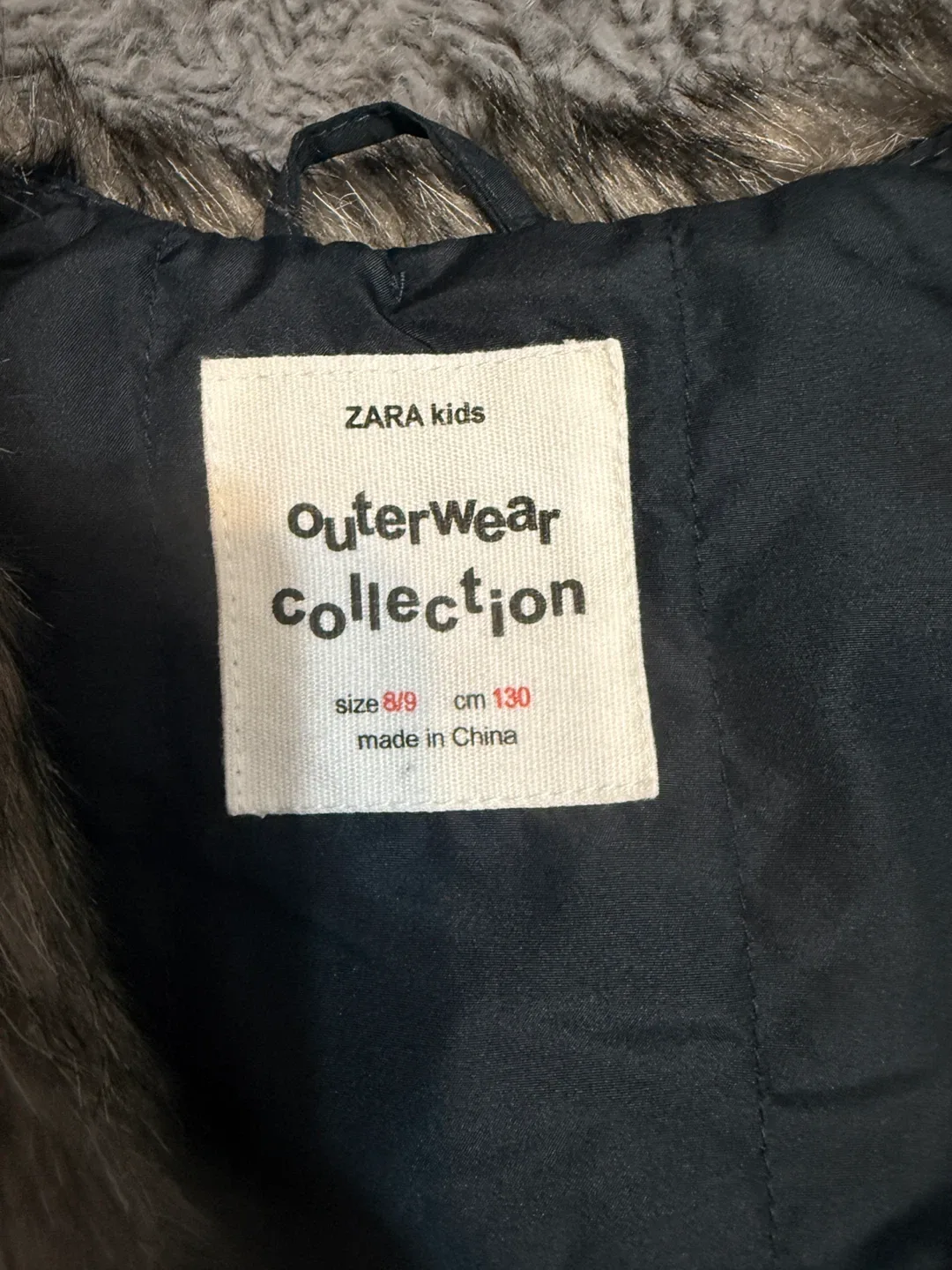 Zara Kids Outerwear Collection Vest - Size 8/9 image indicator(3)