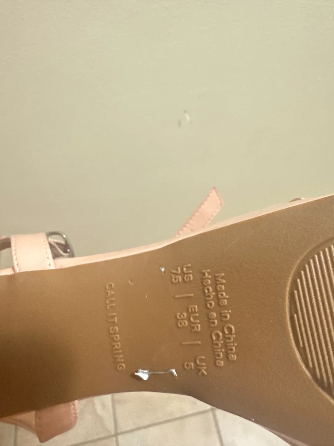 Call It Spring Vegan Heels - US 7.5 image indicator(4)