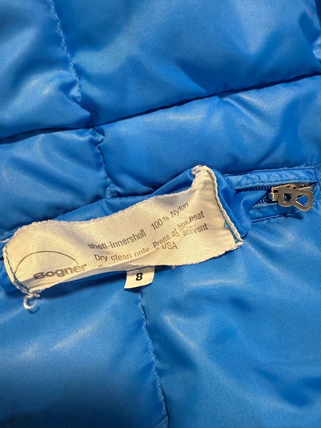 Bogner Blue Puffer Jacket image indicator(6)