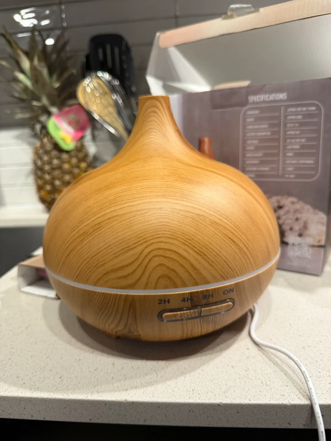 Oil Diffuser with 3 Natural Oils - Brand New image indicator(4)