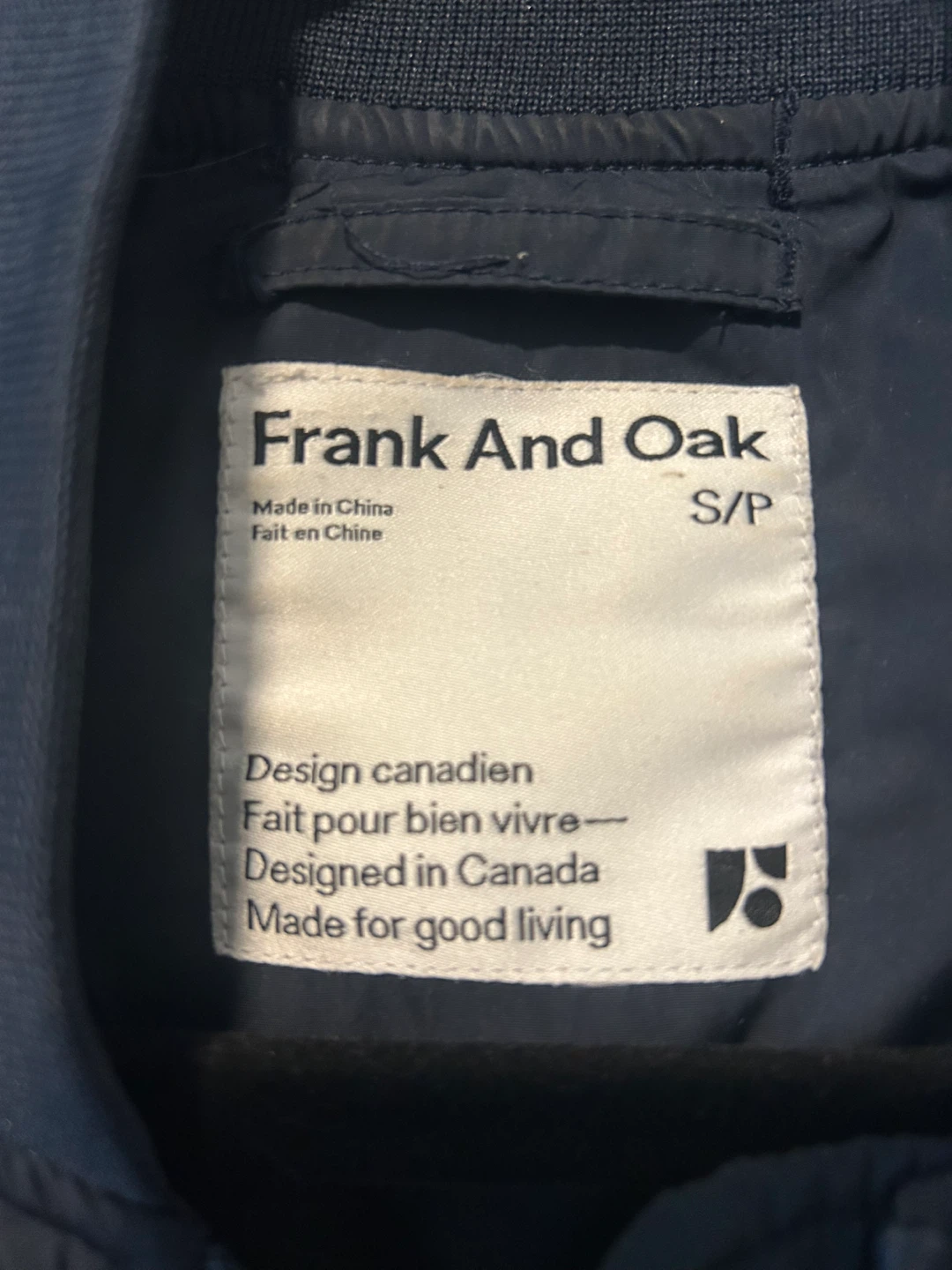 Frank and Oak Women’s Bomber Jacket - Size Small - photo 3