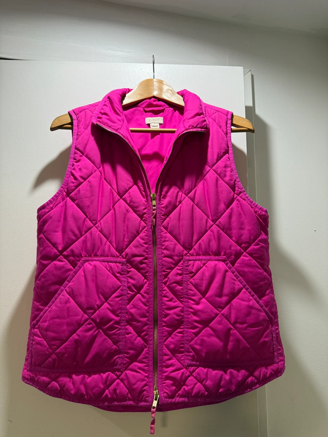 J.Crew Quilted Vest - Size M